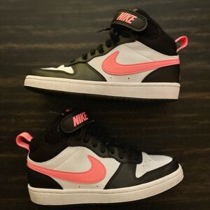 Kids Nike Court Borough Mid 2 Sneaker - Girls, Size 4